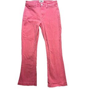 Paige Jeans Womens Size 29 Pink Colette Crop Flare